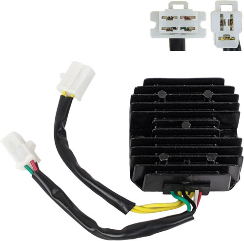 7 WIRE / PIN (2 PLUG) RECTIFIER REGULATOR FOR 150cc GY6 ENGINES WITH 11 POLE STATOR