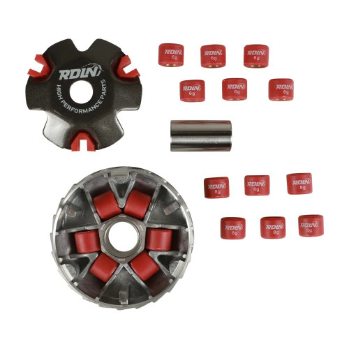 RED LINE RACING VARIATOR WITH TUNING KIT FOR QMB139 50cc - 100cc