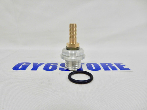 OIL DIP STICK ADAPTOR FOR DECOMPRESSION FOR GY6 ENGINES 