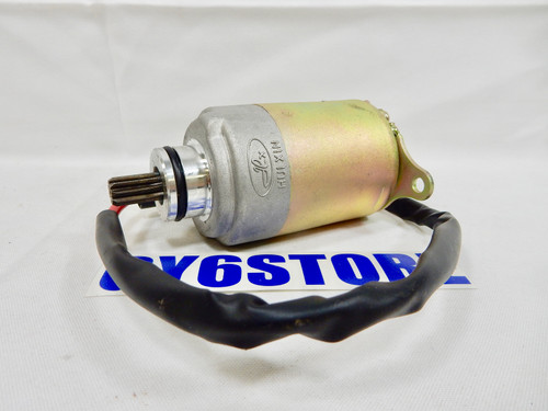 150cc GY6 STARTER MOTOR FOR SCOOTERS, ATVS, AND KARTS (WITH CABLE / WIRE)