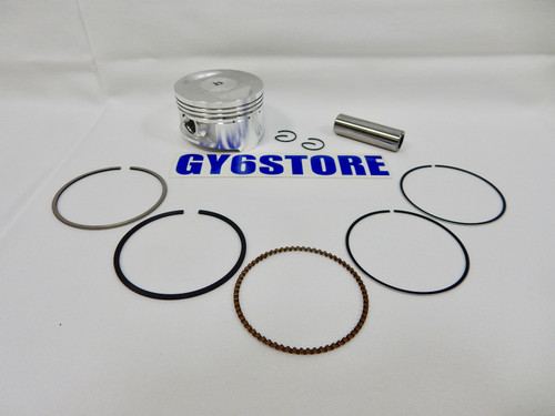 172cc (61mm BORE) PISTON & RING SET FOR GY6 MOTORS