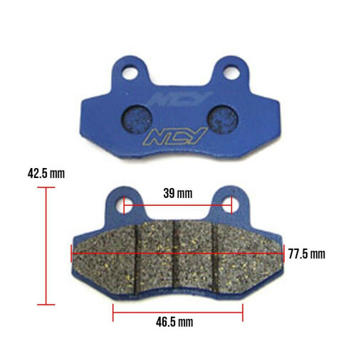 Brake Shoes (Replacement,Rear) GY6 – USA, LLC