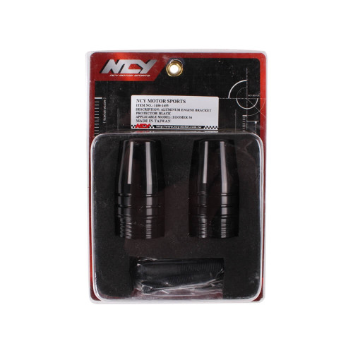 NCY FRAME SLIDERS (BLACK) FOR HONDA RUCKUS & ZOOMER