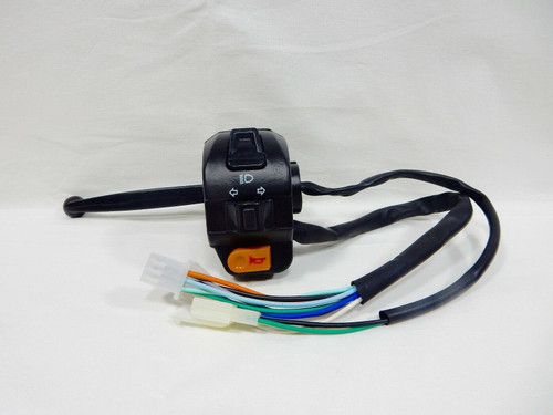 TAOTAO 50cc 150cc LEFT SIDE SWITCH BRAKE HANDLE 8 WIRE (ATM VIP POWERMAX PONY) *OEM*