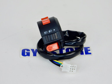 葵Switchライト×8 LEFT SIDE HANDLE SWITCH FOR LYNX MADIX ATV 110cc 125cc (1 PLUG, 8