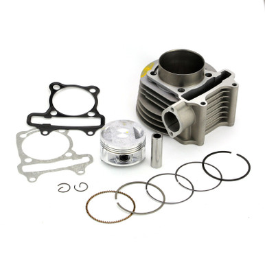 Goofit 52 4mm Cylinder Heads Cylinder Liner Assembly Rebuild Kit Gaskets Piston Ring Replacement For 4 Stroke Lifan 110cc 125cc Motorcycle Engine Atv Go Kart Pocket Dirt Pit Bike