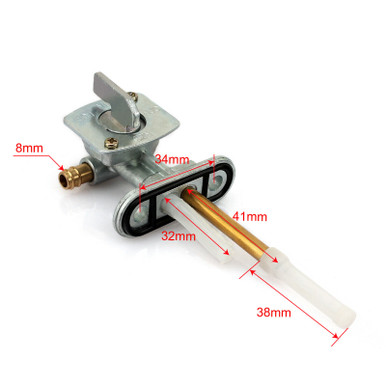 Rubinetto Benzina Universale Bjmoto Per Yamaha TTR90, TTR110E, TT-R110, TTR50 – 3 Posizioni