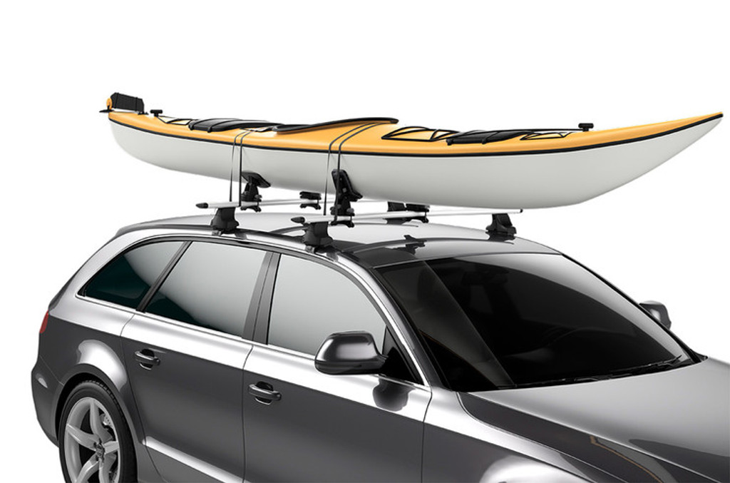 thule dock glide kayak carrier saddles