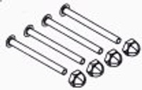 Replacement rivet and pal nut for 1A towers set of 4