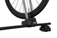 Squarebars prove no nuisance to the 547001 Thule Front Wheel holder!