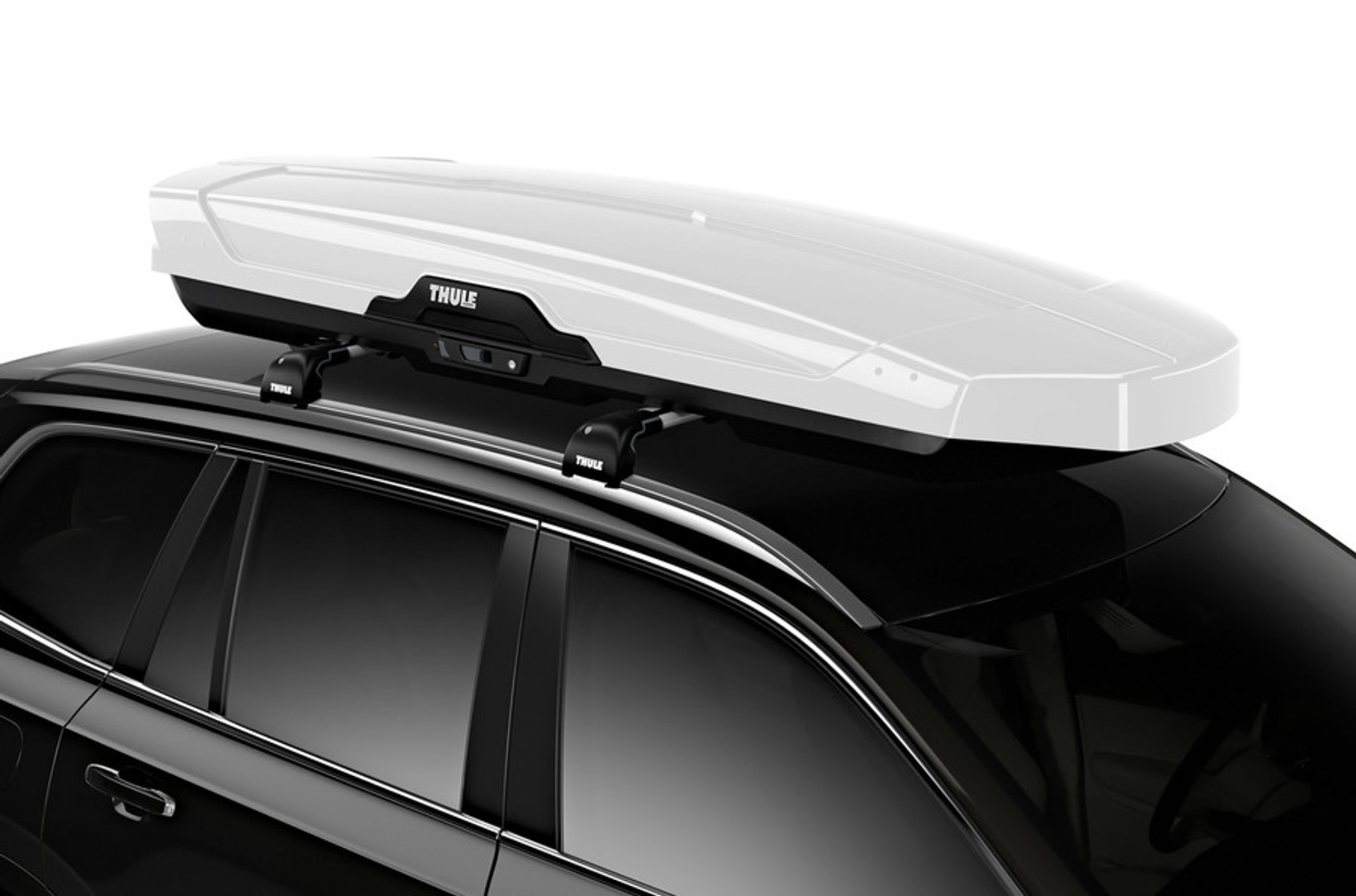 thule cargo box white