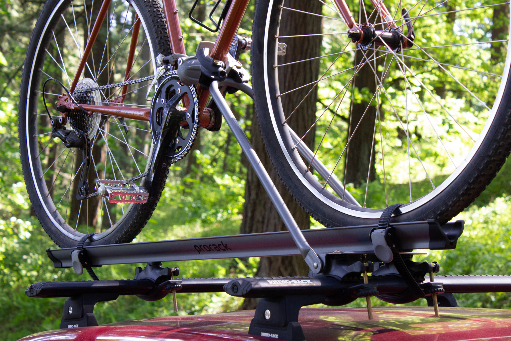 prorack frame mount bike carrier