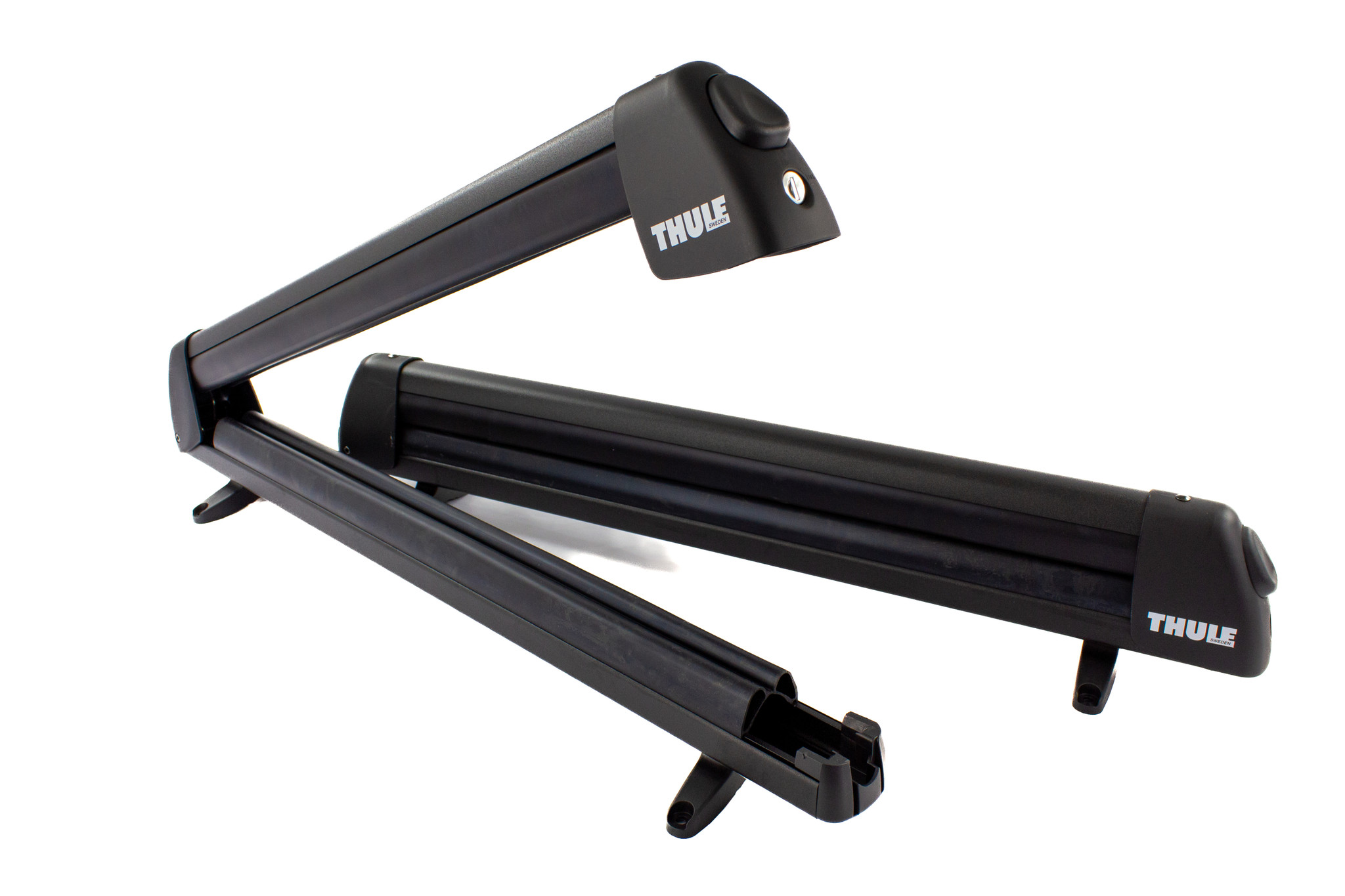 Thule 91725B Universal Flat Top 6-Ski Carrier