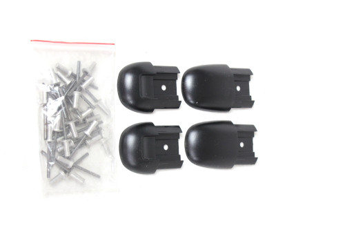 Whispbar Replacement Track End Caps w/ Rivets 8880231