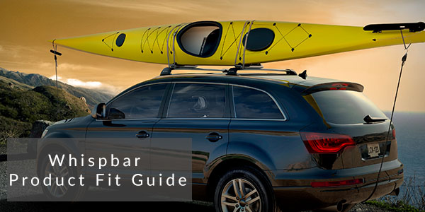 whispbar roof rack product fit guide