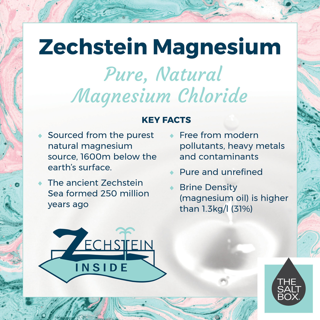 Zechstein Magnesium Gel (1L) The Salt Box