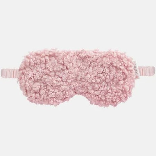 Boucle Eye Mask (Rose Quartz)