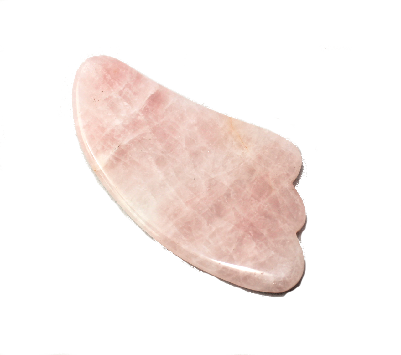 rose quartz gua sha tool