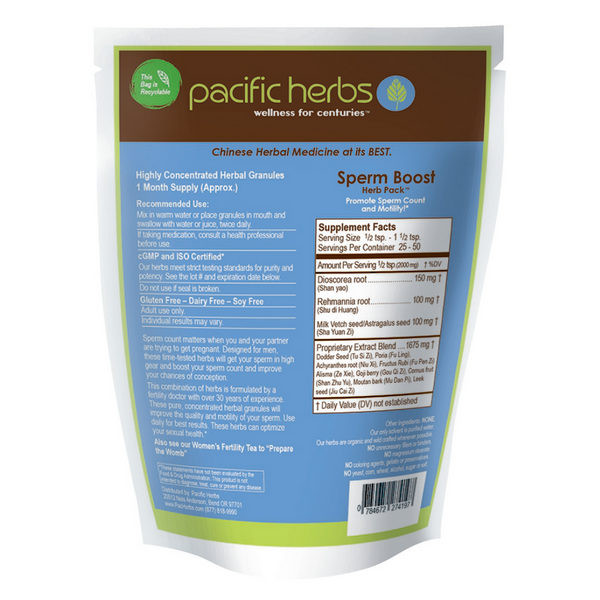 Picture of Pacific Herbs Sperm Boost Herb Pack - Acurea USA