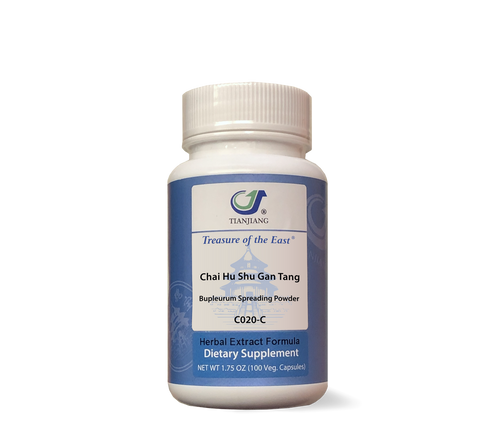 CHAI HU SHU GAN TANG - 柴胡疏肝汤 – BUPLEURUM SPREADING POWDER (CAPSULES)