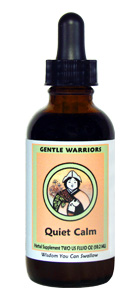 Gentle Warriors by Kan Herb Quiet Calm Liquid Extract Formula 2 ounces