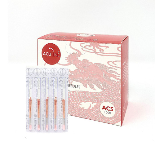 aculine AC5 copper handle needles 500 pack