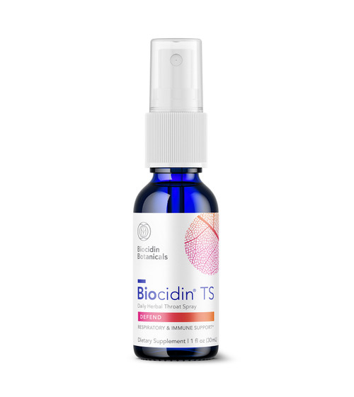 biocidin TS throat spray packaging