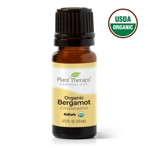 10ml bergamot organic essential oil by plant therapy