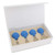 Glass facial cupping set 4 pieces packaging