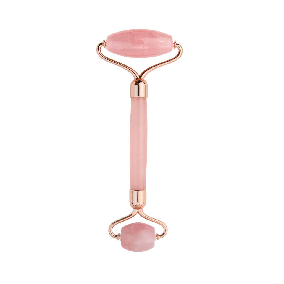 Rose Quartz Roller Dual