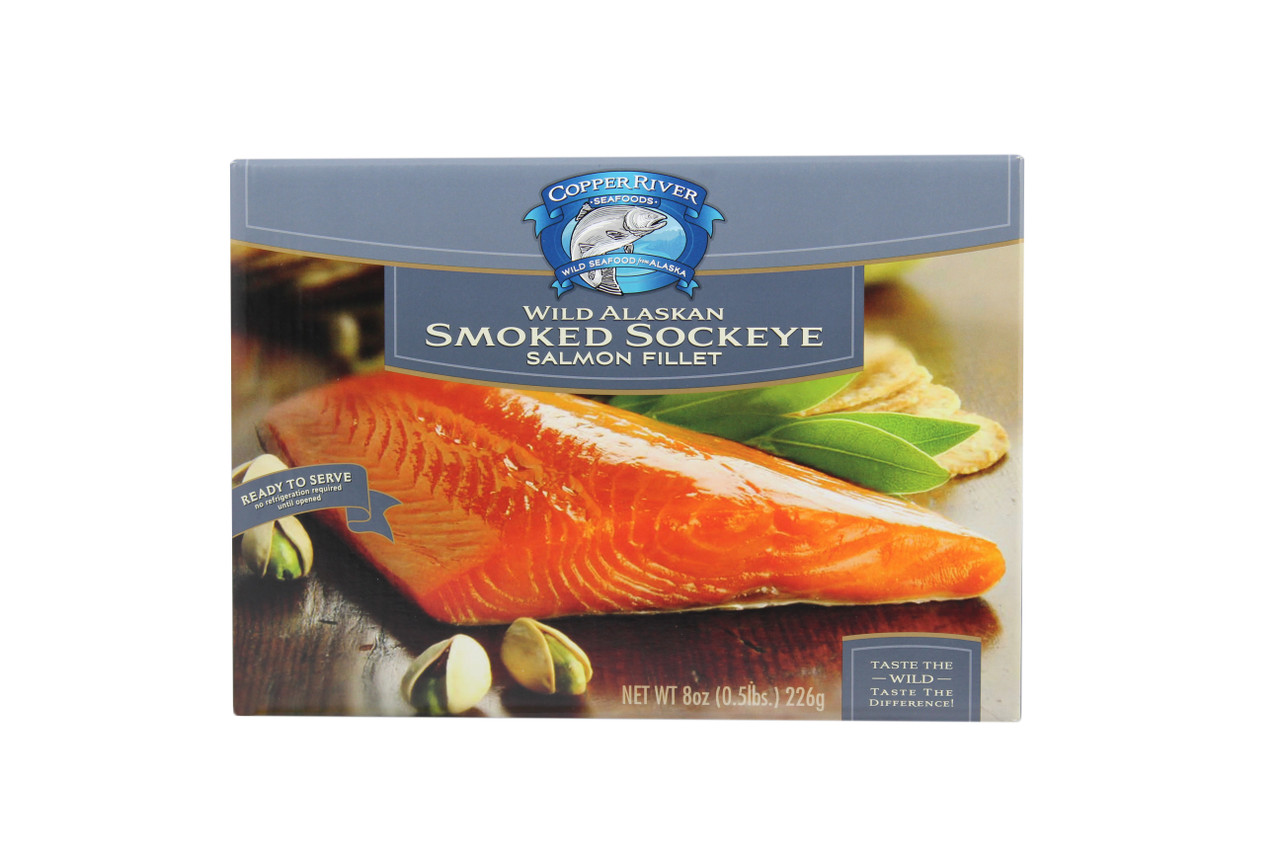 Wild Alaska Smoked Sockeye Salmon