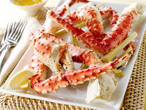 Lemongrass Alaska Crab Legs