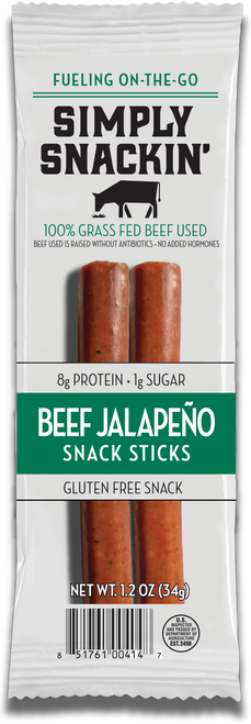 BEEF JALAPENO SNACK STICKS