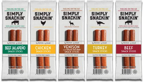 Asst 1.2 oz Snack Sticks - 5 Flavors