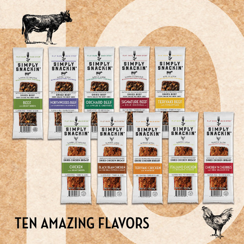 10 Delicious Snack Flavors