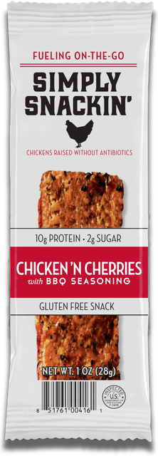 Simply Snackin' BBQ Chicken' N Cherries