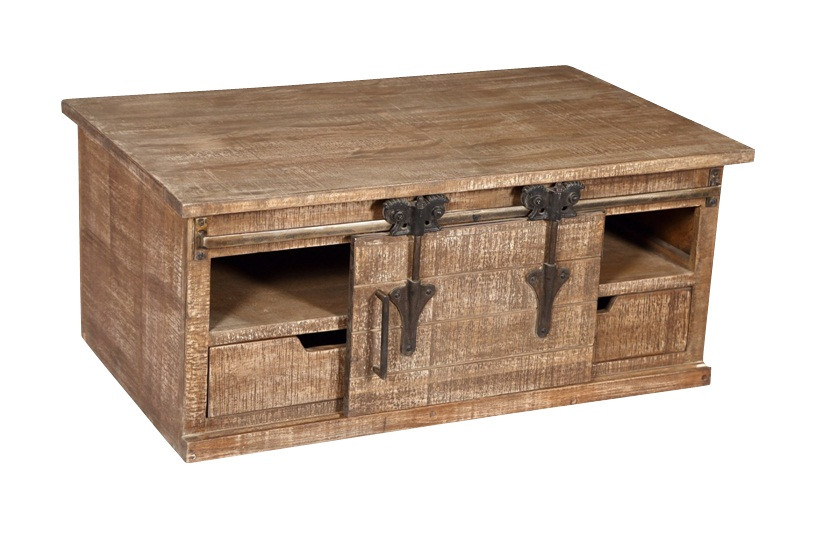 Barn Door Coffee Table ARCHITECTURAL HOME COLLECTION