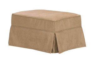 Rachel Slipcover Ottoman Rachel Slipcover Ottoman