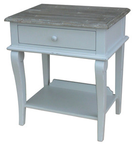 White Base with Riverwash Top