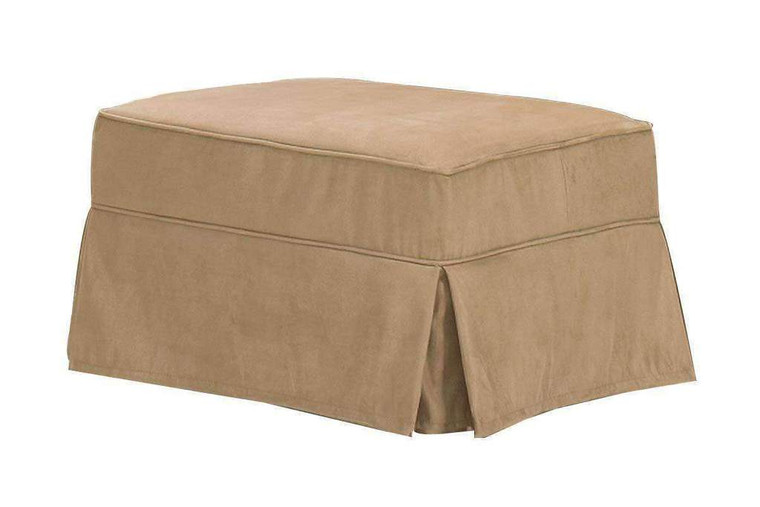 Rachel Slipcover Ottoman