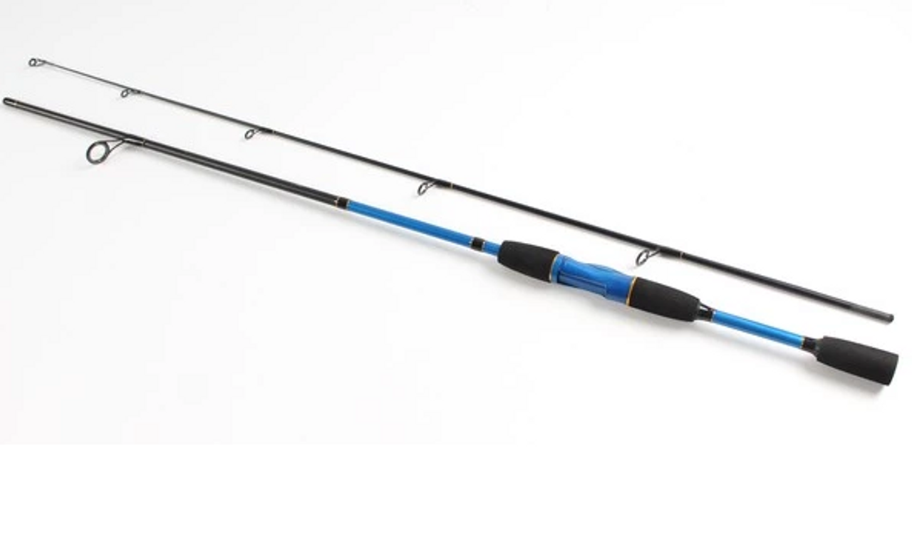 6' Medium Spinning Rod - Blue