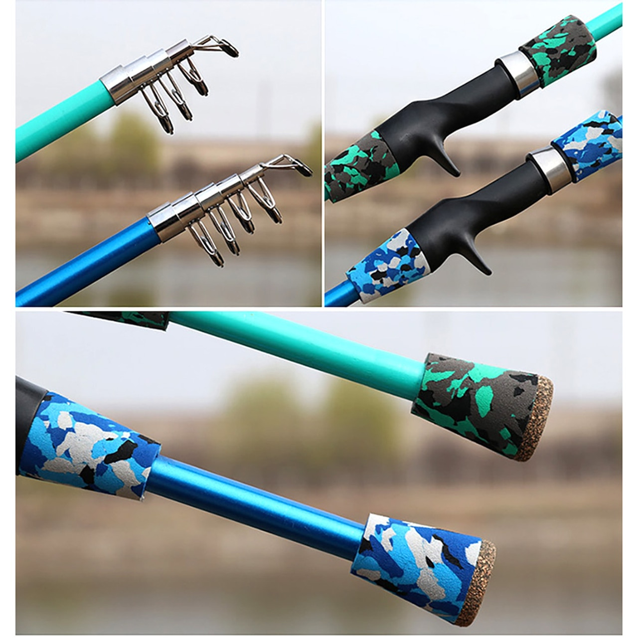 Telescopic camouflage Fishing Rod