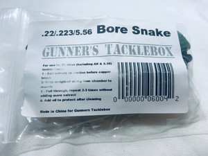 Gunners Tacklebox .22 Caliber Bore Snake Gunners Tacklebox .22 Caliber Bore Snake