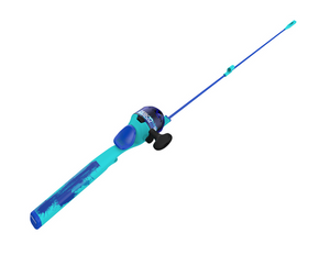 Zebco Splash Kids floating Spincast Combo Blue