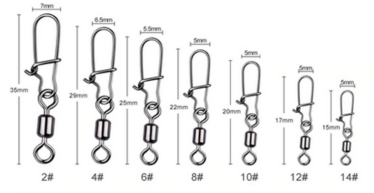 Gunners Terminal Tackle Barrel Swivel