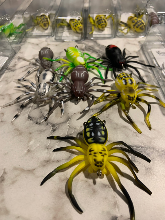 Gunners Tacklebox Soft Spiders