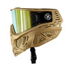 HSTL SKULL Paintball and Airsoft Goggle Metallic Gold