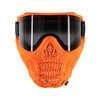 HSTL SKULL Paintball and Airsoft Goggle Neon Orange