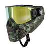HSTL SKULL Paintball and Airsoft Goggle Snake Green