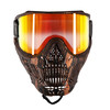 HSTL SKULL Paintball and Airsoft Goggle Red